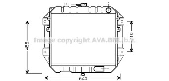 Теплообменник (AVA QUALITY COOLING: DU2051)