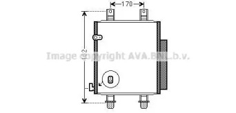 Конденсатор (AVA QUALITY COOLING: DU5072D)