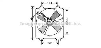 Вентилятор (AVA QUALITY COOLING: DU7501)