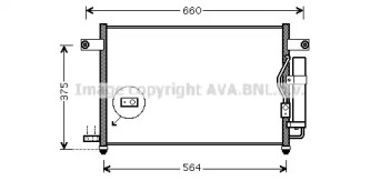 Конденсатор (AVA QUALITY COOLING: DW5049D)