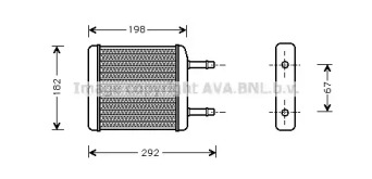 Теплообменник (AVA QUALITY COOLING: DW6024)