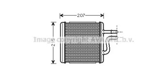 Теплообменник (AVA QUALITY COOLING: DW6060)