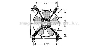 Вентилятор (AVA QUALITY COOLING: DW7507)