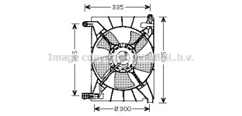 Вентилятор (AVA QUALITY COOLING: DW7511)