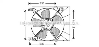 Вентилятор (AVA QUALITY COOLING: DW7516)