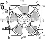 Вентилятор (AVA QUALITY COOLING: DW7519)