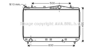 Теплообменник (AVA QUALITY COOLING: DWA2052)