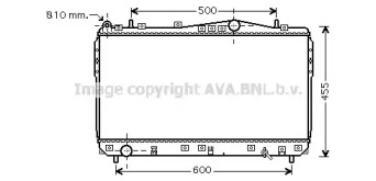 Теплообменник (AVA QUALITY COOLING: DWA2073)