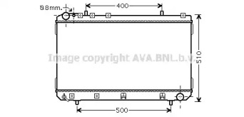 Теплообменник (AVA QUALITY COOLING: DWA2109)