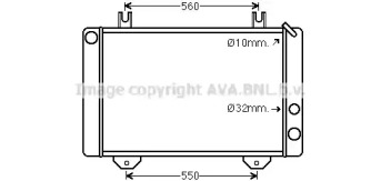 Теплообменник (AVA QUALITY COOLING: FD2038)