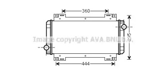 Теплообменник (AVA QUALITY COOLING: FD2044)