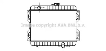 Теплообменник (AVA QUALITY COOLING: FD2046)