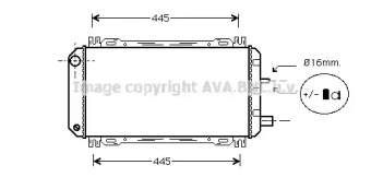 Теплообменник (AVA QUALITY COOLING: FD2048)