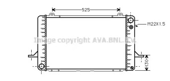 Теплообменник (AVA QUALITY COOLING: FD2052)