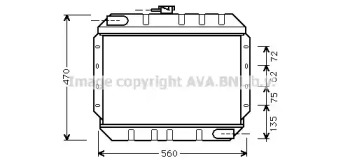 Теплообменник (AVA QUALITY COOLING: FD2065)