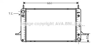 Теплообменник (AVA QUALITY COOLING: FD2069)