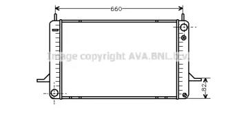 Теплообменник (AVA QUALITY COOLING: FD2074)