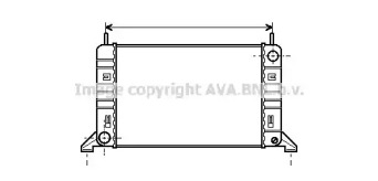 Теплообменник (AVA QUALITY COOLING: FD2077)