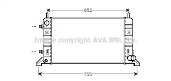 Теплообменник (AVA QUALITY COOLING: FD2079)