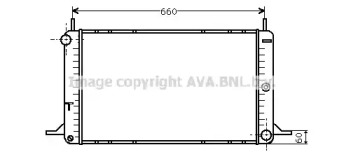 Теплообменник (AVA QUALITY COOLING: FD2088)