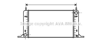 Теплообменник (AVA QUALITY COOLING: FD2096)