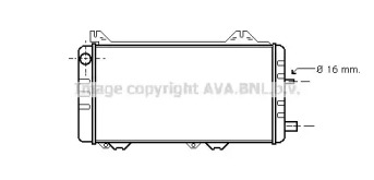 Теплообменник (AVA QUALITY COOLING: FD2097)