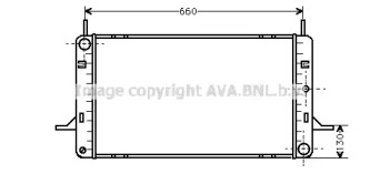 Теплообменник (AVA QUALITY COOLING: FD2102)