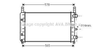 Теплообменник (AVA QUALITY COOLING: FD2117)