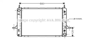 Теплообменник (AVA QUALITY COOLING: FD2120)