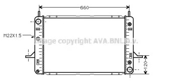 Теплообменник (AVA QUALITY COOLING: FD2121)