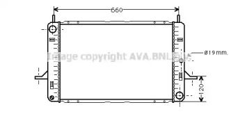 Теплообменник (AVA QUALITY COOLING: FD2122)