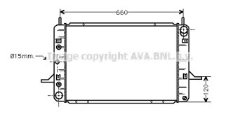 Теплообменник (AVA QUALITY COOLING: FD2124)