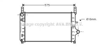 Теплообменник (AVA QUALITY COOLING: FD2127)