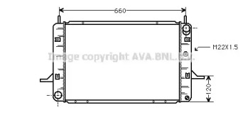 Теплообменник (AVA QUALITY COOLING: FD2139)