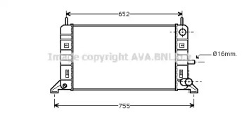 Теплообменник (AVA QUALITY COOLING: FD2142)