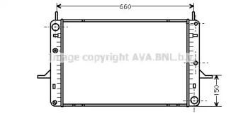 Теплообменник (AVA QUALITY COOLING: FD2145)