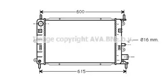 Теплообменник (AVA QUALITY COOLING: FD2149)