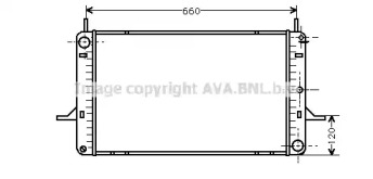 Теплообменник (AVA QUALITY COOLING: FD2156)