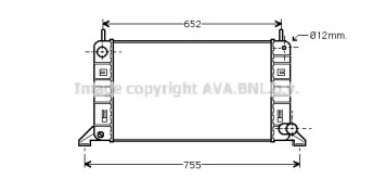 Теплообменник (AVA QUALITY COOLING: FD2158)