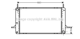 Теплообменник (AVA QUALITY COOLING: FD2159)