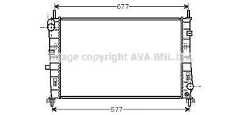 Теплообменник (AVA QUALITY COOLING: FD2165)