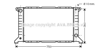 Теплообменник (AVA QUALITY COOLING: FD2169)