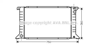 Теплообменник (AVA QUALITY COOLING: FD2170)