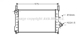 Теплообменник (AVA QUALITY COOLING: FD2172)