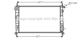 Теплообменник (AVA QUALITY COOLING: FD2185)