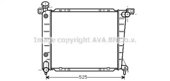 Теплообменник (AVA QUALITY COOLING: FD2199)