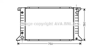 Теплообменник (AVA QUALITY COOLING: FD2200)