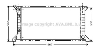 Теплообменник (AVA QUALITY COOLING: FD2206)