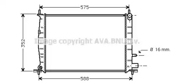 Теплообменник (AVA QUALITY COOLING: FD2220)