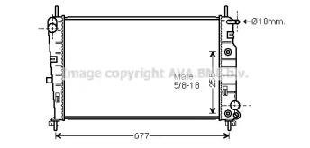 Теплообменник (AVA QUALITY COOLING: FD2226)